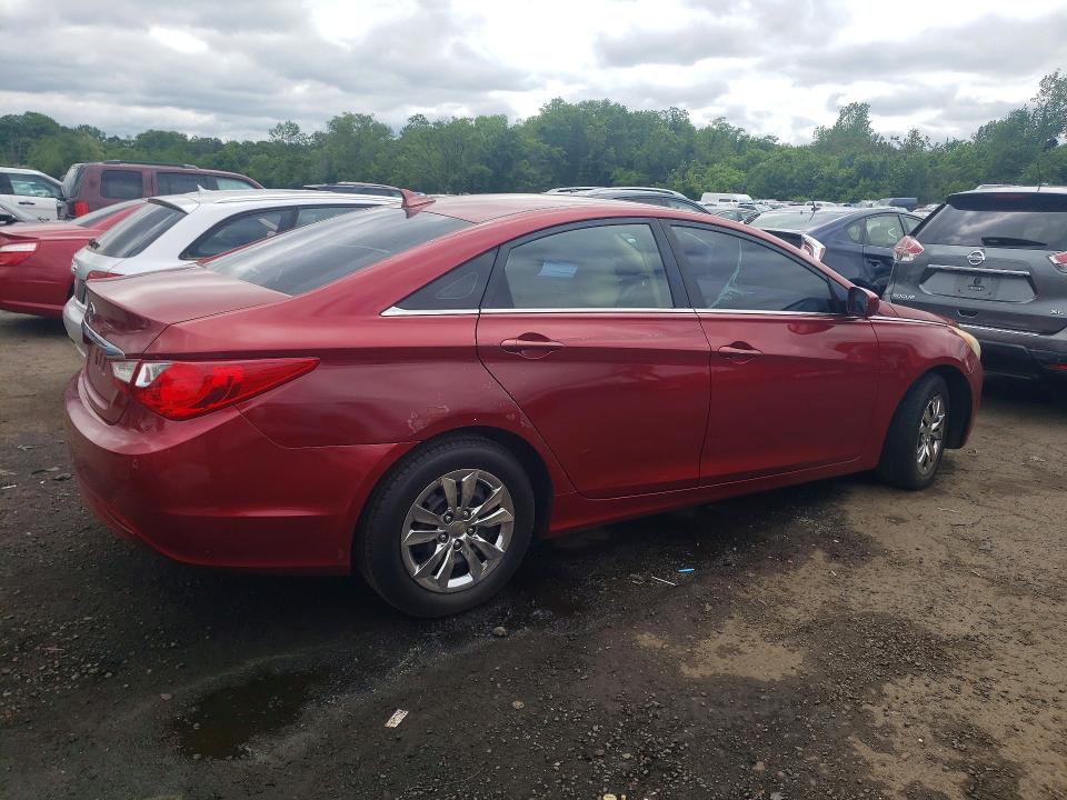 Продажа на аукционе авто 2011 Hyundai Sonata, vin: 5NPEB4AC4BH190410, номер лота: 54890906