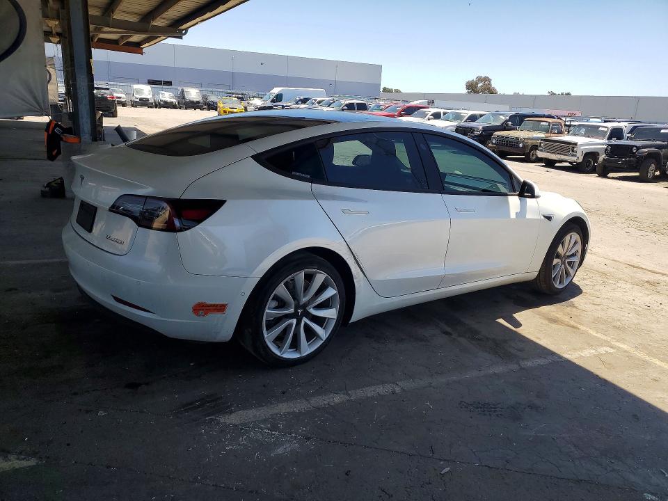 2020 Tesla Model 3 მანქანა იყიდება აუქციონზე, vin: 5YJ3E1EC9LF627566, აუქციონის ნომერი: 55394526