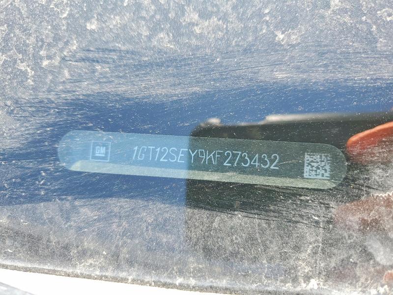 58416496 :رقم المزاد ، 1GT12SEY9KF273432 vin ، 2019 Gmc Sierra مزاد بيع