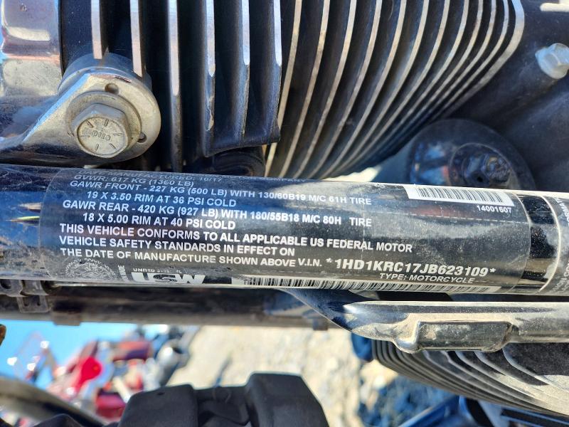 Продаж на аукціоні авто 2018 Harley-davidson Flhxs, vin: 1HD1KRC17JB623109, номер лоту: 57724766