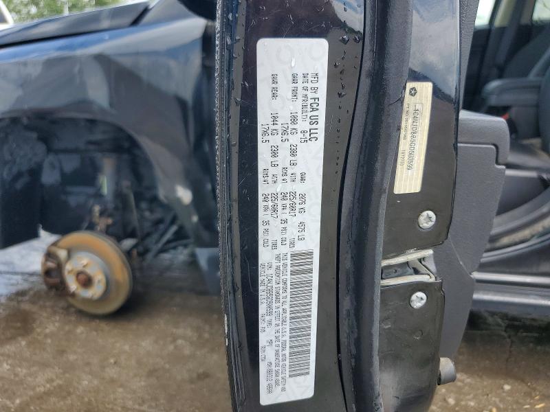 58960716 :رقم المزاد ، 1C4NJDBB5GD500599 vin ، 2016 Jeep Compass مزاد بيع
