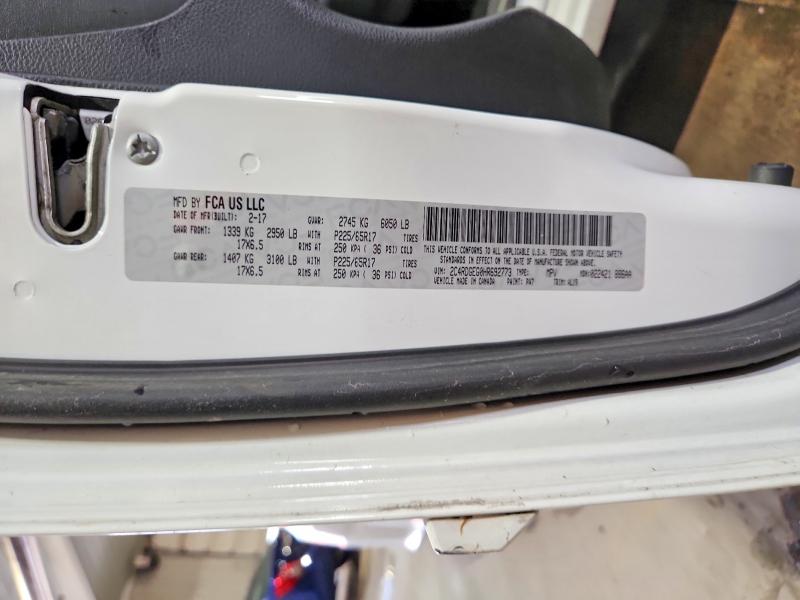 Aukcja sprzedaży 2017 Dodge Grand Caravan, vin: 2C4RDGEG0HR692773, numer aukcji: 55140626