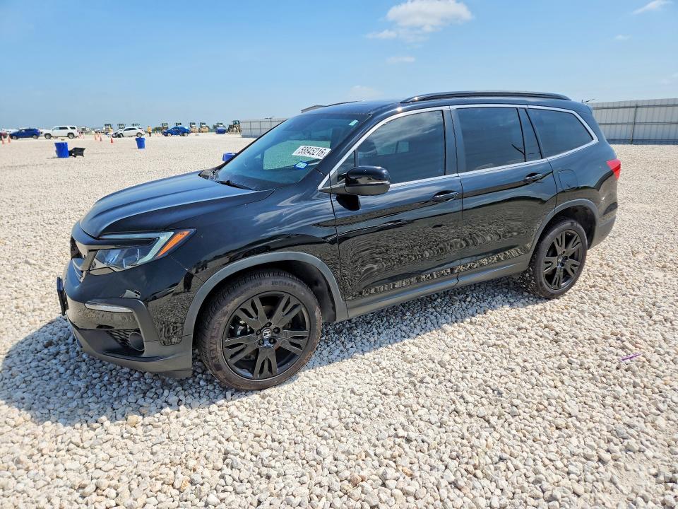 58845216 :رقم المزاد ، 5FNYF6H25NB076980 vin ، 2022 Honda Pilot مزاد بيع