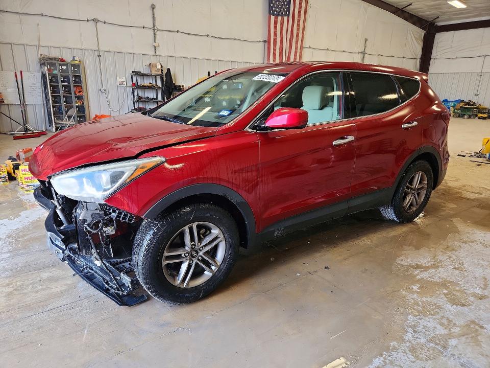 55644606 :رقم المزاد ، 5XYZT3LB9HG428796 vin ، 2017 Hyundai Santa Fe Sport مزاد بيع