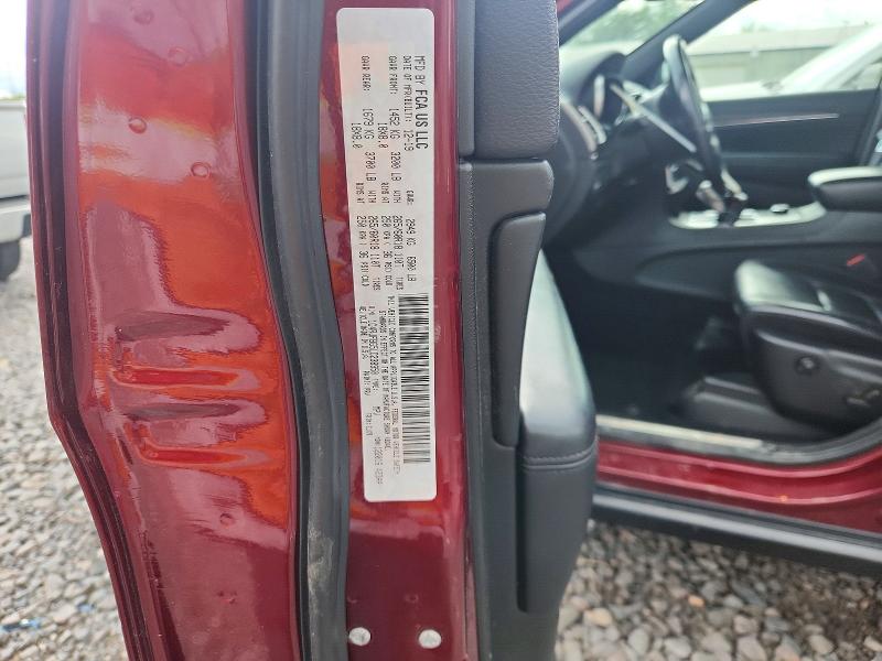 58361296 :رقم المزاد ، 1C4RJFBG5LC238950 vin ، 2020 Jeep Grand Cherokee مزاد بيع