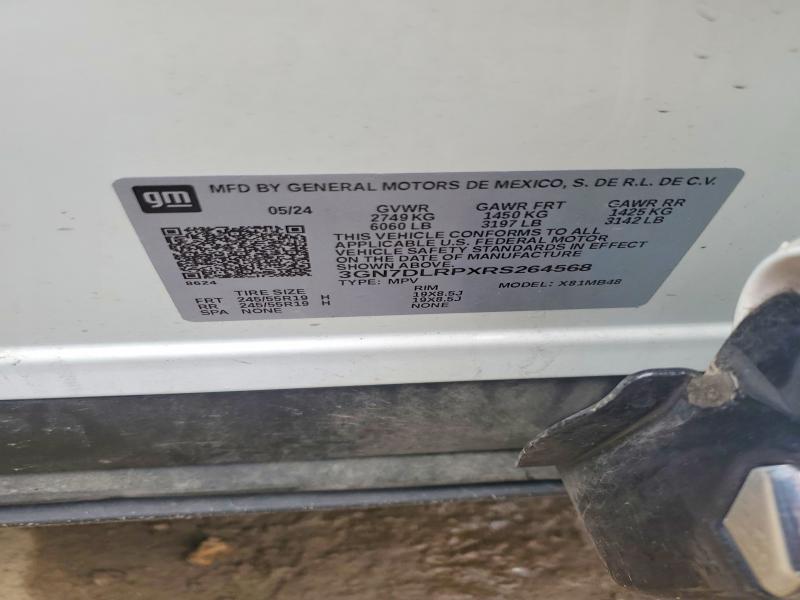 56112616 :رقم المزاد ، 3GN7DLRPXRS264568 vin ، 2024 Chevrolet Equinox مزاد بيع