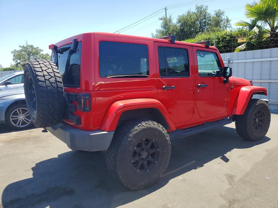 Продажа на аукционе авто 2015 Jeep Wrangler Unlimited, vin: 1C4BJWEG2FL600458, номер лота: 58773946