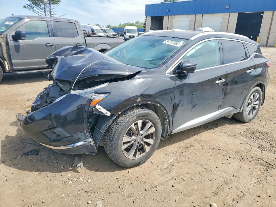 2018 Nissan Murano მანქანა იყიდება აუქციონზე, vin: 5N1AZ2MH6JN174788, აუქციონის ნომერი: 55707886