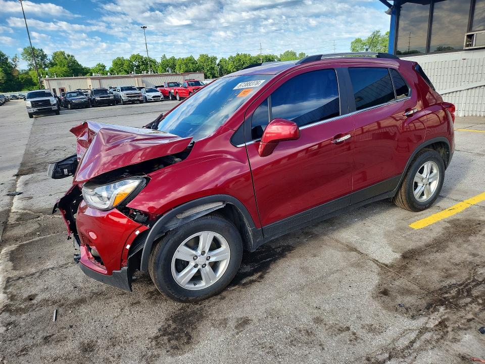 Aukcja sprzedaży 2018 Chevrolet Trax, vin: 3GNCJLSB3JL160041, numer aukcji: 57389376