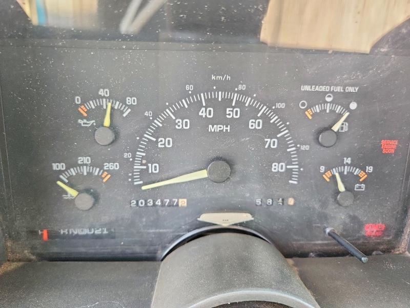 58212276 :رقم المزاد ، 1GTEC19K3RE543298 vin ، 1994 Gmc Sierra مزاد بيع