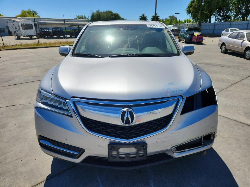2015 Acura Mdx მანქანა იყიდება აუქციონზე, vin: 5FRYD3H43FB011390, აუქციონის ნომერი: 58151106