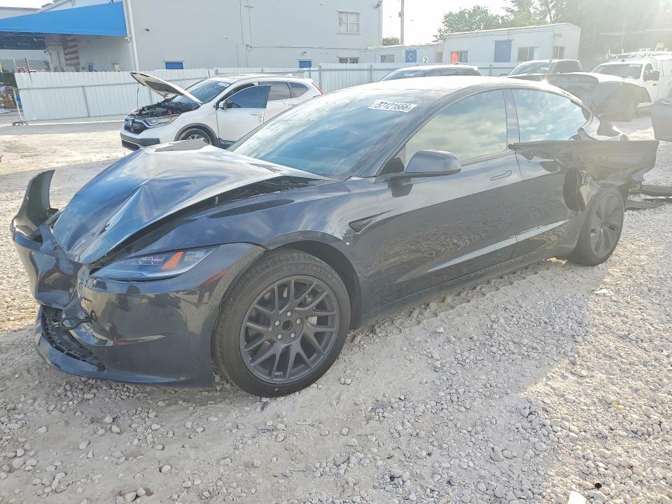 Auction sale of the 2025 Tesla Model 3, vin: 5YJ3E1EA6SF953497, lot number: 57121666