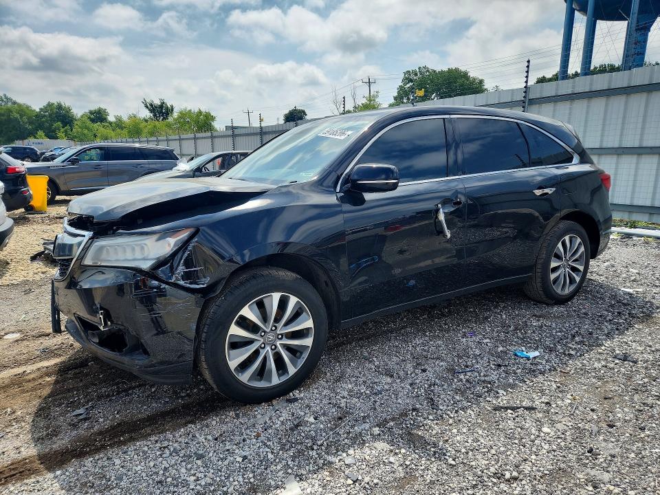 Auction sale of the 2016 Acura Mdx, vin: 5FRYD4H42GB020461, lot number: 59185206