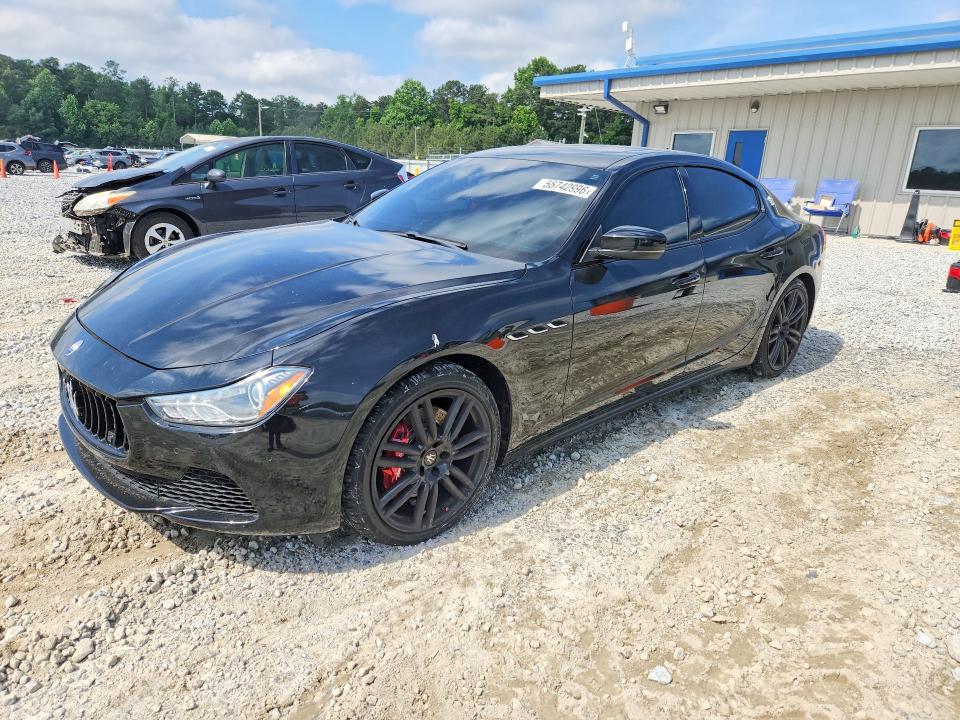 2017 Maserati Ghibli მანქანა იყიდება აუქციონზე, vin: ZAM57RSS1H1249851, აუქციონის ნომერი: 55742996