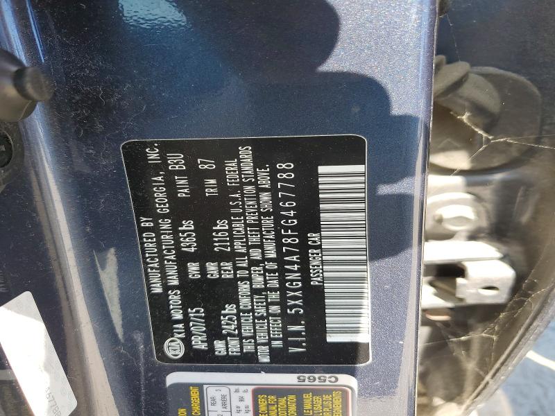 Продаж на аукціоні авто 2015 Kia Optima, vin: 5XXGN4A78FG467788, номер лоту: 55637596