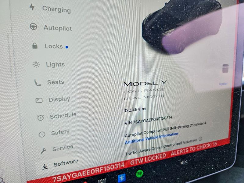 Продажа на аукционе авто 2024 Tesla Model Y, vin: 7SAYGAEE0RF150314, номер лота: 55374646