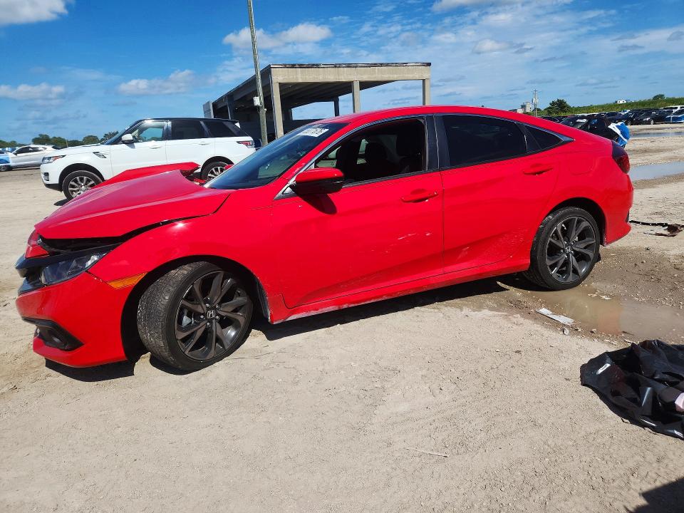 Продаж на аукціоні авто 2021 Honda Civic, vin: 2HGFC2F84MH524376, номер лоту: 56371676