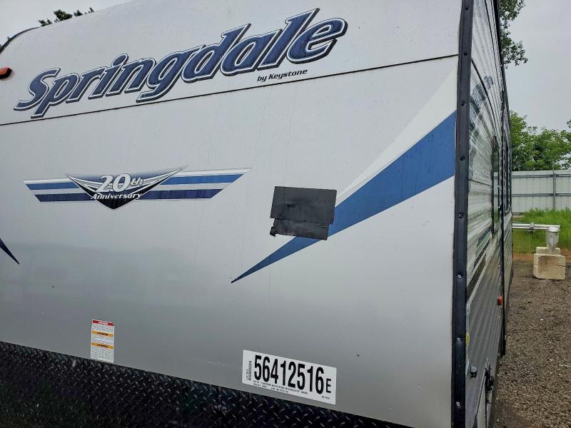 56412516 :رقم المزاد ، 4YDT29828K3105384 vin ، 2019 Keystone Springdale مزاد بيع