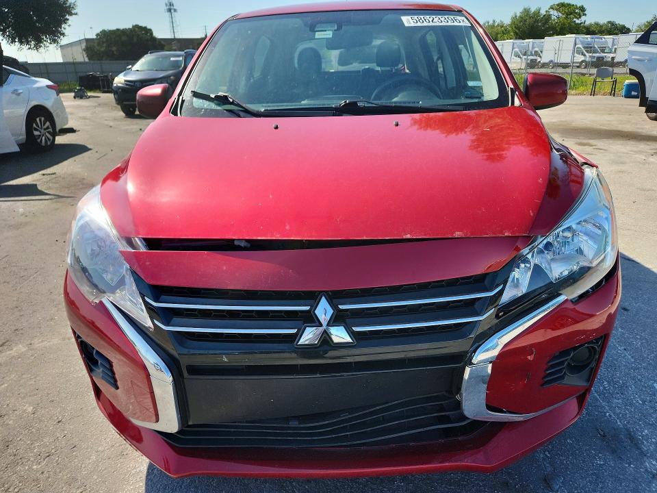 58623396 :رقم المزاد ، ML32AUHJ6MH006227 vin ، 2021 Mitsubishi Mirage مزاد بيع
