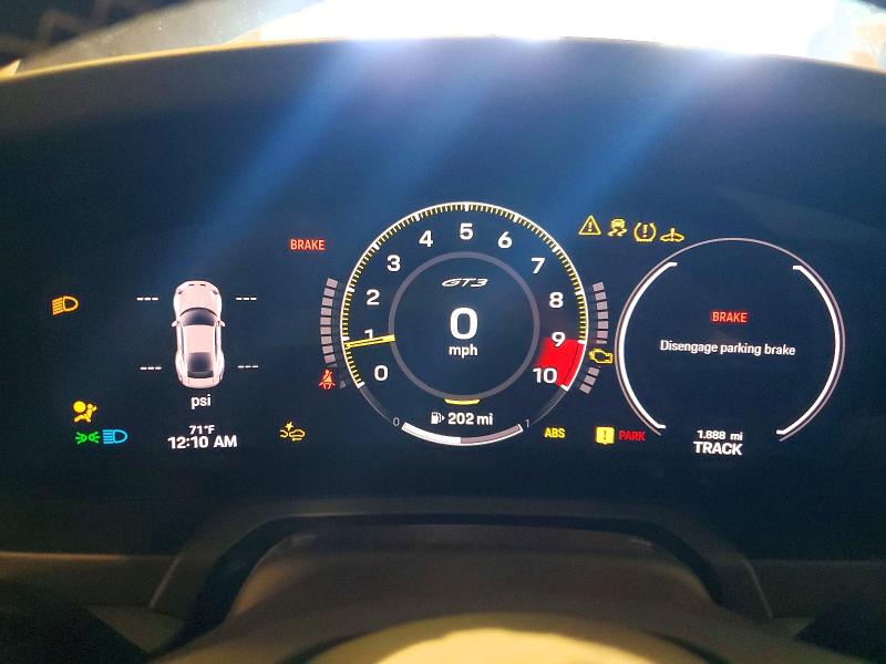 2025 Porsche 911 მანქანა იყიდება აუქციონზე, vin: WP0AC2A92SS274134, აუქციონის ნომერი: 55642606