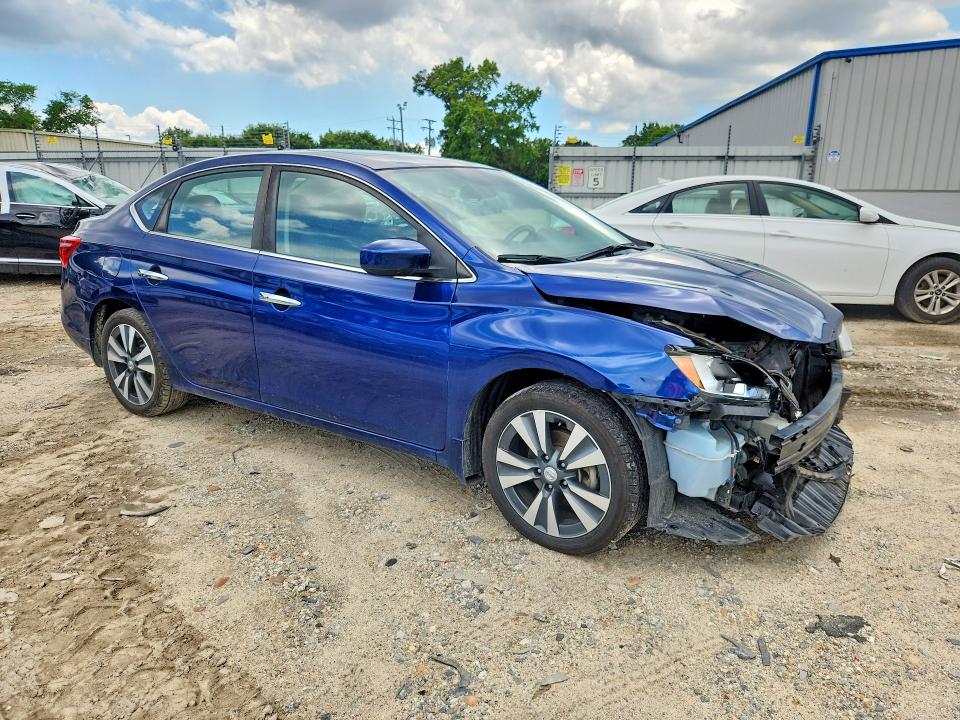58656616 :رقم المزاد ، 3N1AB7AP0KY265130 vin ، 2019 Nissan Sentra مزاد بيع