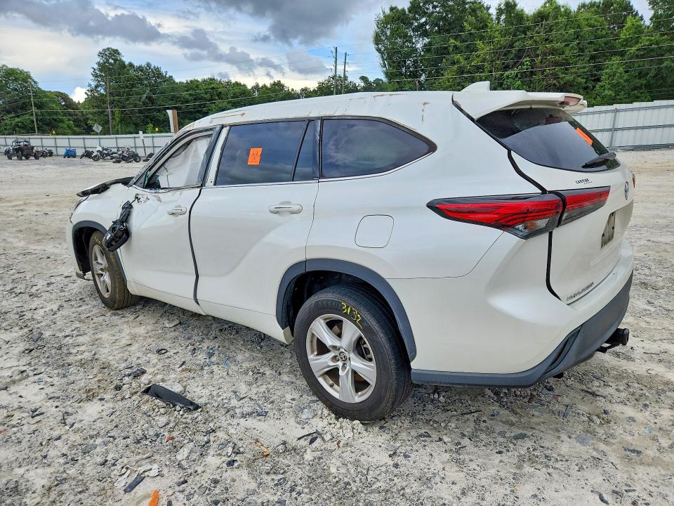 2020 Toyota Highlander მანქანა იყიდება აუქციონზე, vin: 5TDCZRAH3LS028789, აუქციონის ნომერი: 57734396