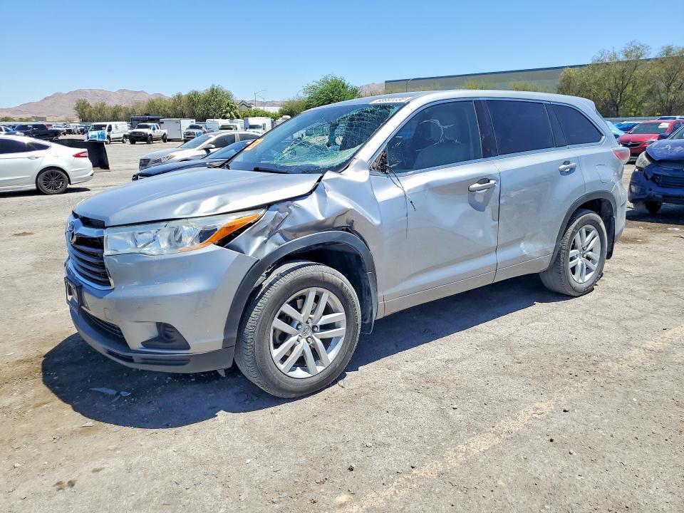Aukcja sprzedaży 2014 Toyota Highlander, vin: 5TDBKRFHXES022449, numer aukcji: 58991336