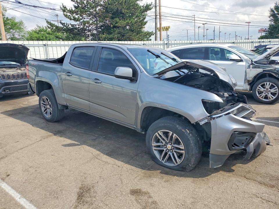 2021 Chevrolet Colorado მანქანა იყიდება აუქციონზე, vin: 1GCGTBEN7M1260143, აუქციონის ნომერი: 56577816