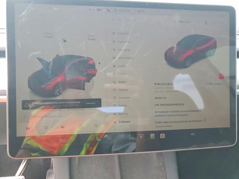 Продажа на аукционе авто 2023 Tesla Model Y, vin: 7SAYGDEE0PF853118, номер лота: 56626166