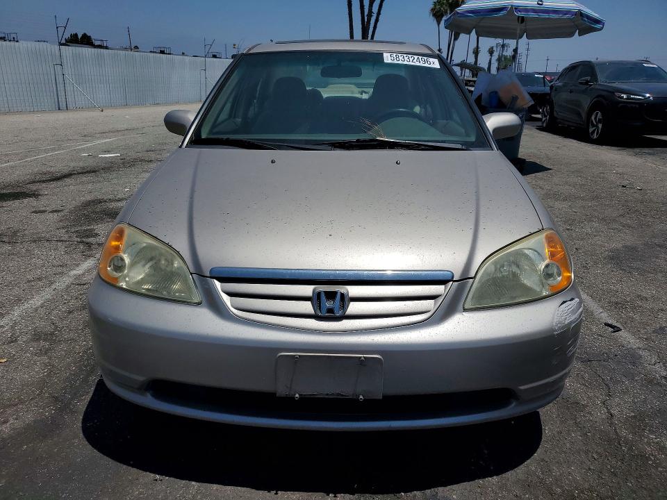 Продаж на аукціоні авто 2001 Honda Civic, vin: 2HGES26781H543787, номер лоту: 58332496