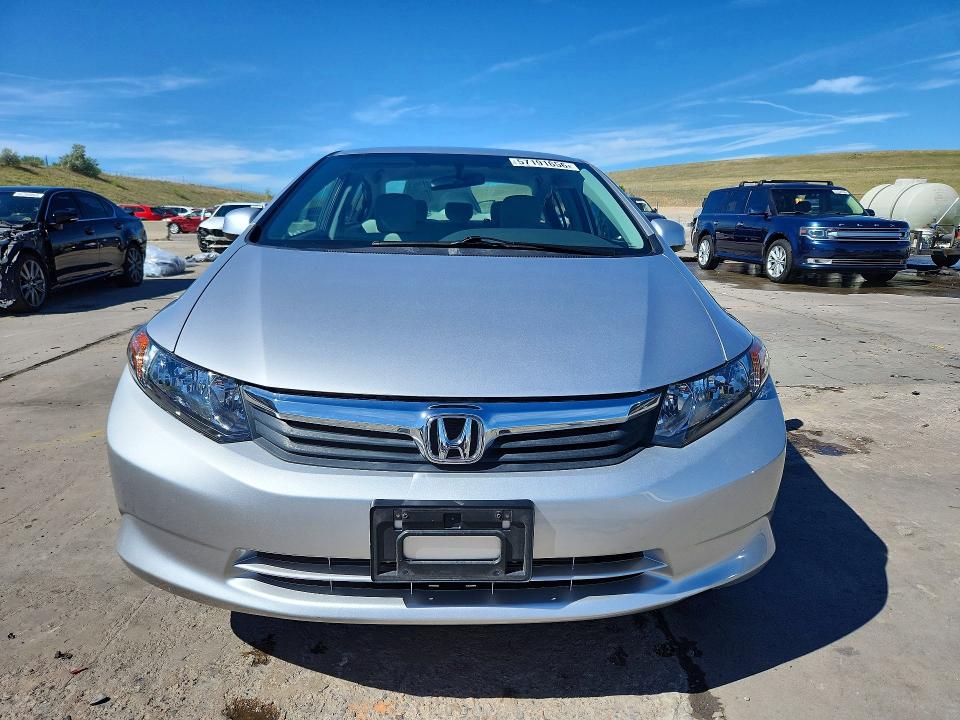2012 Honda Civic მანქანა იყიდება აუქციონზე, vin: 19XFB2F51CE379041, აუქციონის ნომერი: 57191656