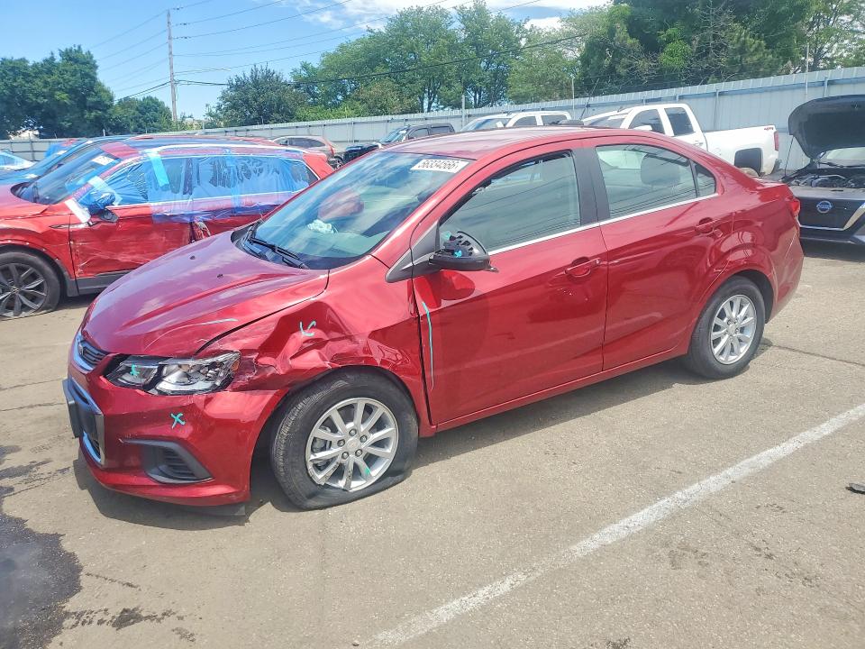 56334566 :رقم المزاد ، 1G1JD5SH2H4143022 vin ، 2017 Chevrolet Sonic مزاد بيع