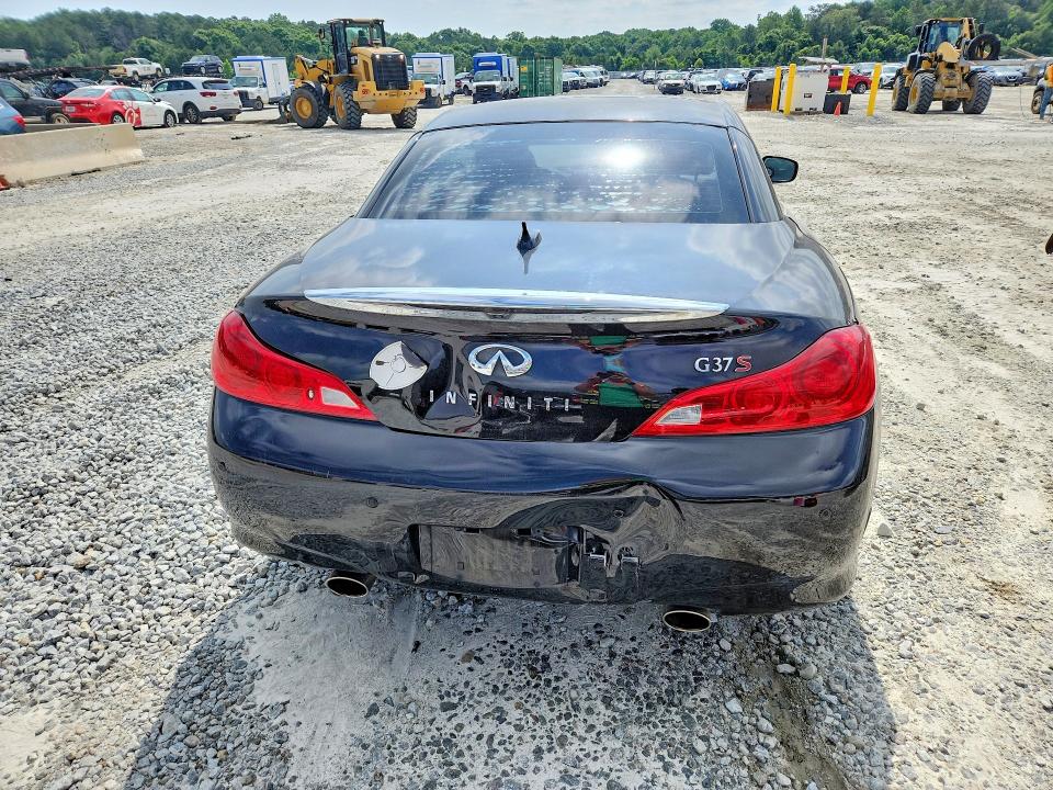 55682526 :رقم المزاد ، JN1CV6FEXDM770941 vin ، 2013 Infiniti G37 Convertible مزاد بيع