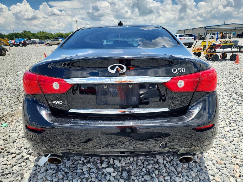 56690976 :رقم المزاد ، JN1BV7ARXEM681948 vin ، 2014 Infiniti Q50 مزاد بيع