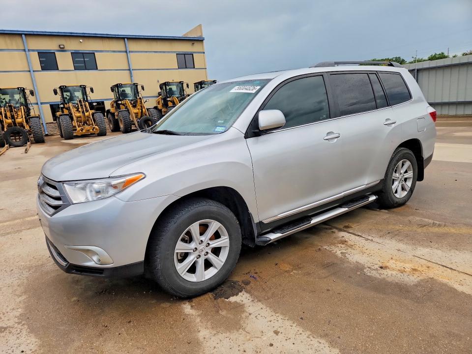 Продажа на аукционе авто 2012 Toyota Highlander, vin: 5TDZK3EH1CS070187, номер лота: 56004826