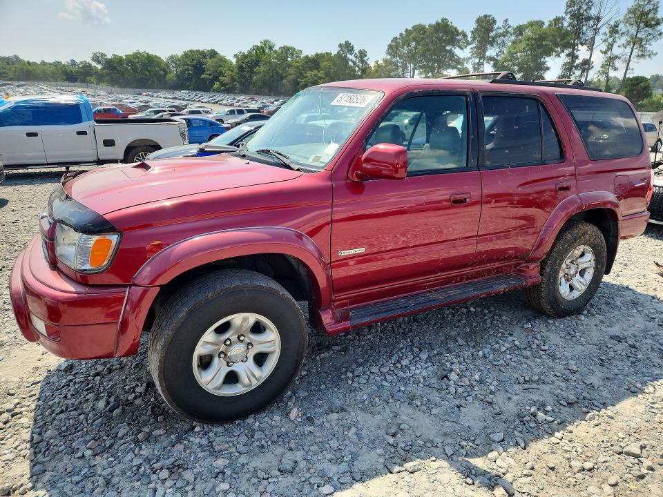 Продаж на аукціоні авто 2002 Toyota 4runner, vin: JT3GN86R020230326, номер лоту: 57180526