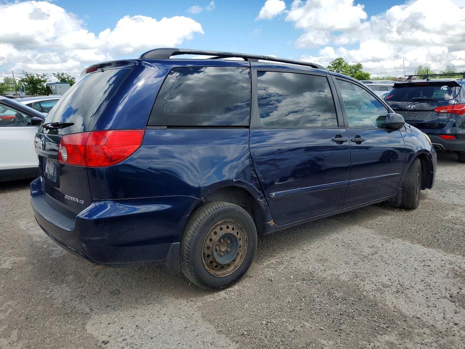 Продажа на аукционе авто 2007 Toyota Sienna, vin: 5TDZK29CX7S043049, номер лота: 55922606