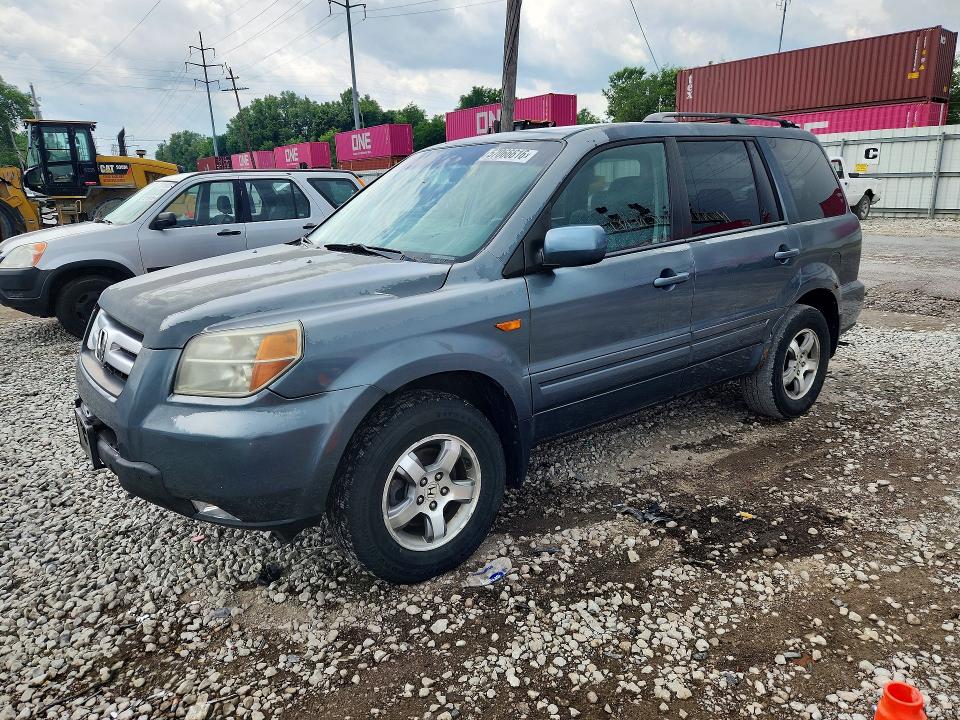 2007 Honda Pilot მანქანა იყიდება აუქციონზე, vin: 2HKYF18437H509897, აუქციონის ნომერი: 57066616