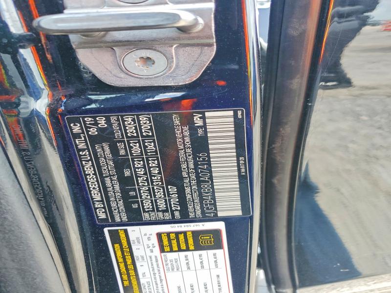 Aukcja sprzedaży 2020 Mercedes-benz Gle, vin: 4JGFB4KB8LA074156, numer aukcji: 55677496