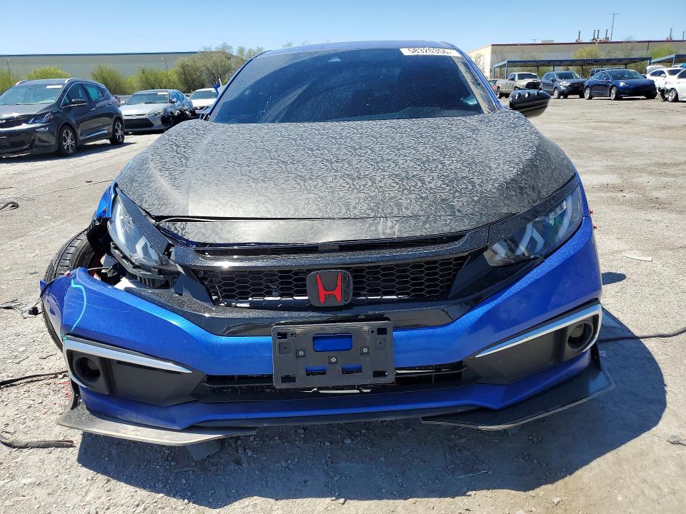 Auction sale of the 2021 Honda Civic, vin: 19XFC1F75ME203409, lot number: 58320356