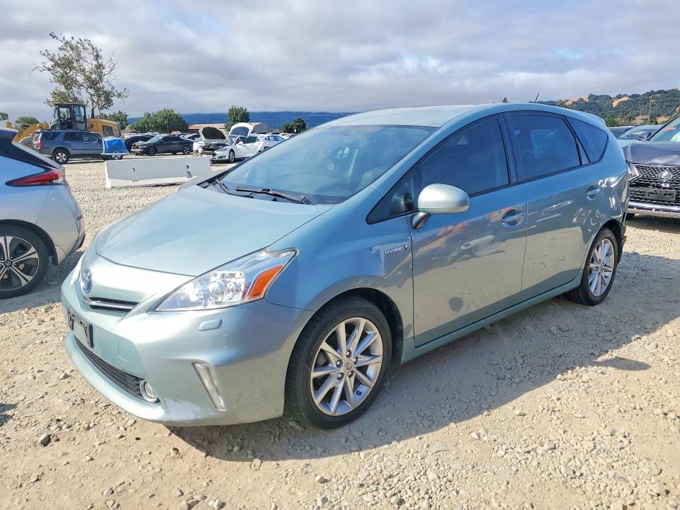 58080456 :رقم المزاد ، JTDZN3EUXEJ005357 vin ، 2014 Toyota Prius V مزاد بيع