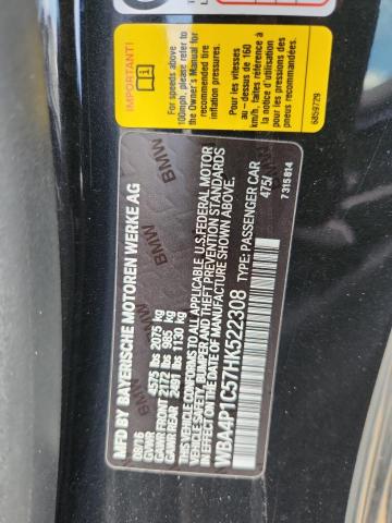Auction sale of the 2017 Bmw 440i, vin: WBA4P1C57HK522308, lot number: 54219016