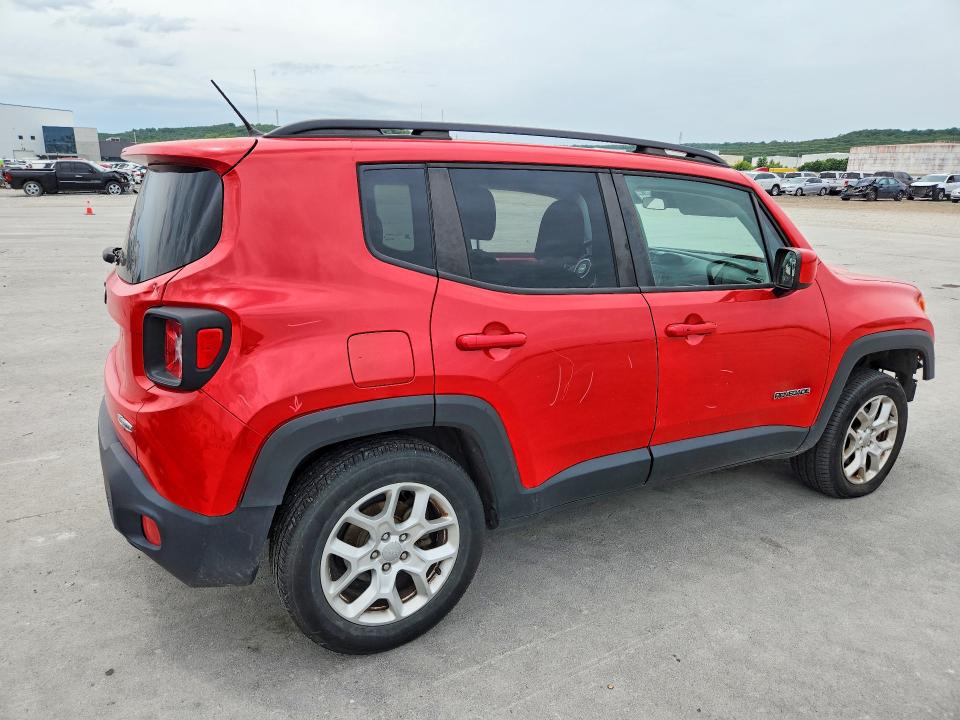 Продажа на аукционе авто 2016 Jeep Renegade, vin: ZACCJBBT7GPE08285, номер лота: 57994026