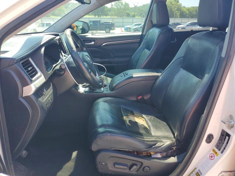 2015 Toyota Highlander მანქანა იყიდება აუქციონზე, vin: 5TDDKRFH5FS155842, აუქციონის ნომერი: 57026506