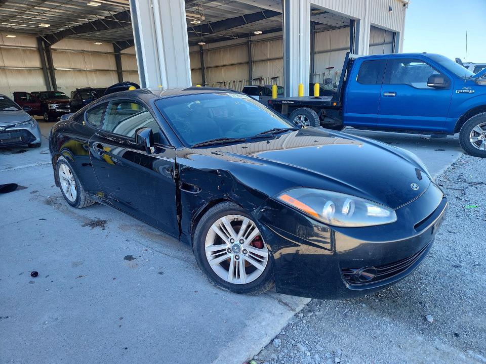 Продажа на аукционе авто 2007 Hyundai Tiburon, vin: KMHHM66D47U249954, номер лота: 57185716