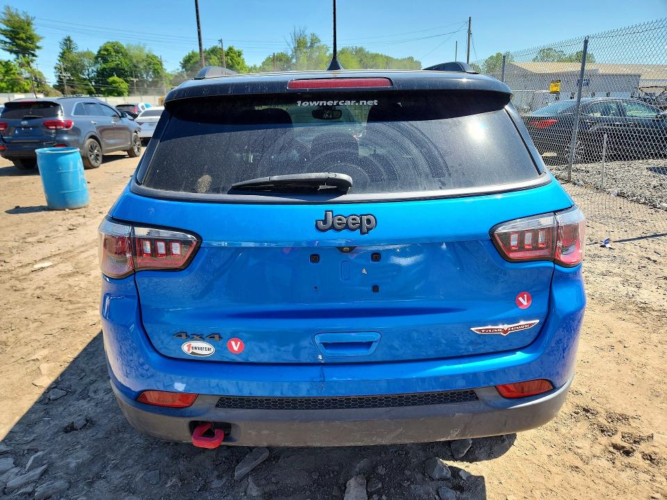 Продаж на аукціоні авто 2020 Jeep Compass, vin: 3C4NJDDB8LT151472, номер лоту: 55532216