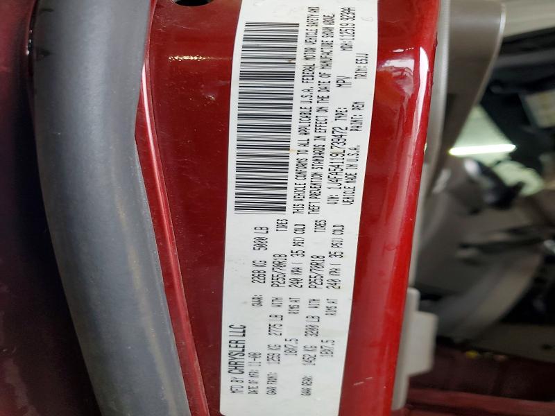 57317376 :رقم المزاد ، 1J4FA54119L739472 vin ، 2009 Jeep Wrangler مزاد بيع