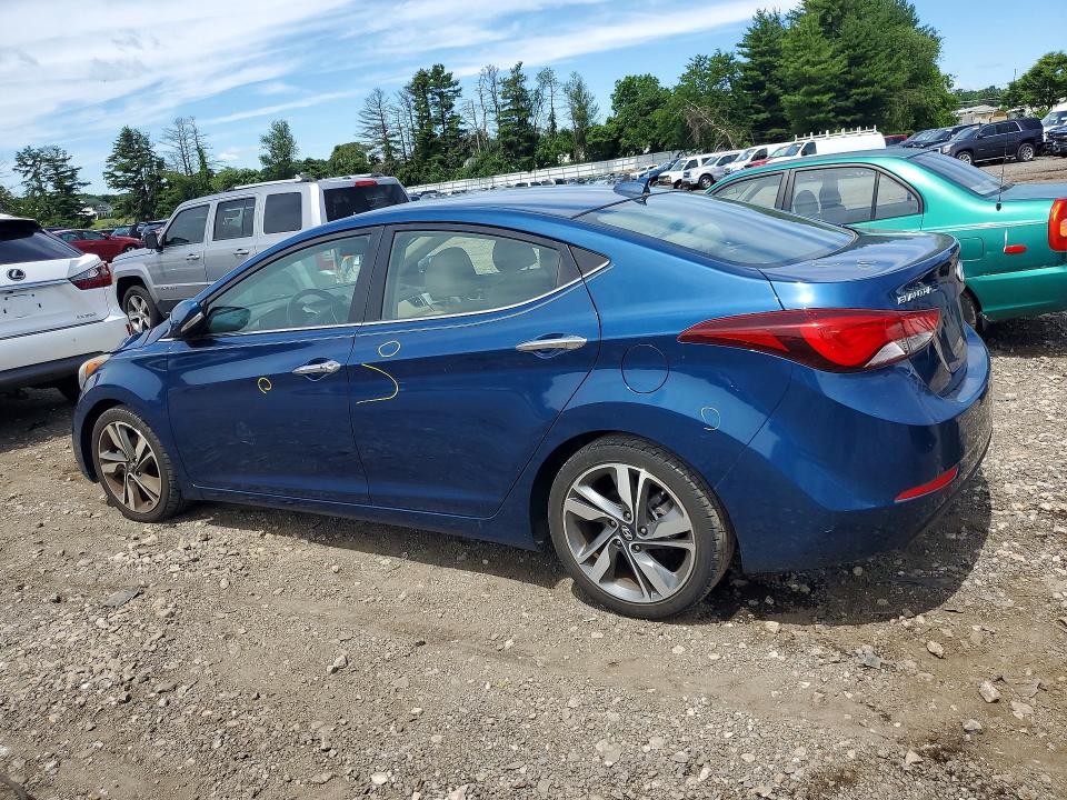 2016 Hyundai Elantra მანქანა იყიდება აუქციონზე, vin: KMHDH4AE3GU620576, აუქციონის ნომერი: 57843096