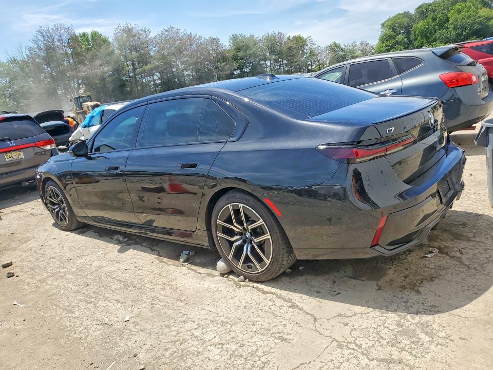 2024 Bmw I7 მანქანა იყიდება აუქციონზე, vin: WBY53EJ07RCP86799, აუქციონის ნომერი: 56321846