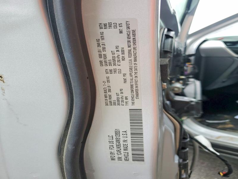 Продажа на аукционе авто 2021 Jeep Grand Cherokee, vin: 1C4RJKBG4M8128551, номер лота: 56644046